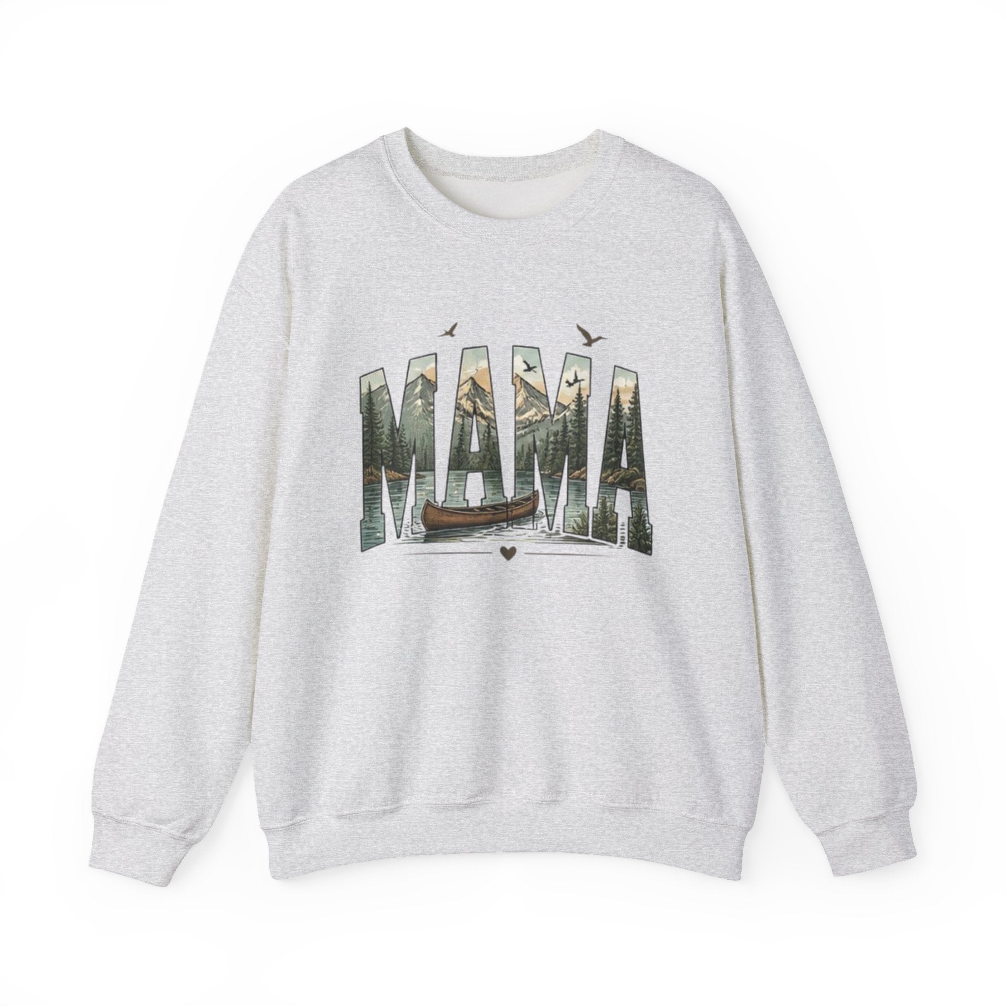 Mama Graphic Sweatshirt | Nature Canoe Design | Mothers Day Gift