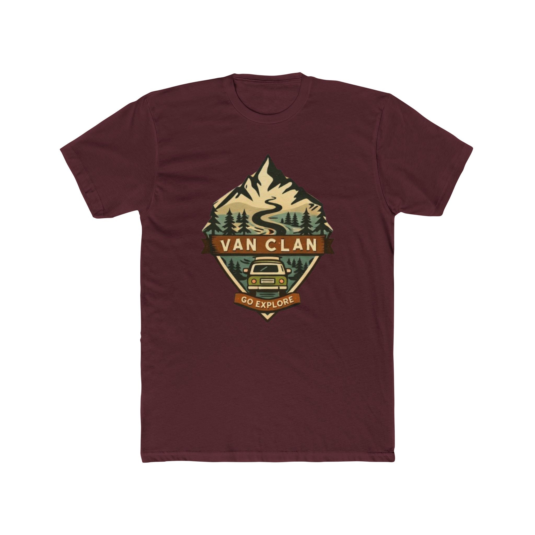 Van Clan Adventure T‑Shirt | Go Explore Vintage Camper Tee