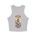 Do It For The Plot Racer Tank Top | Womens Skateboarding Crop Tank