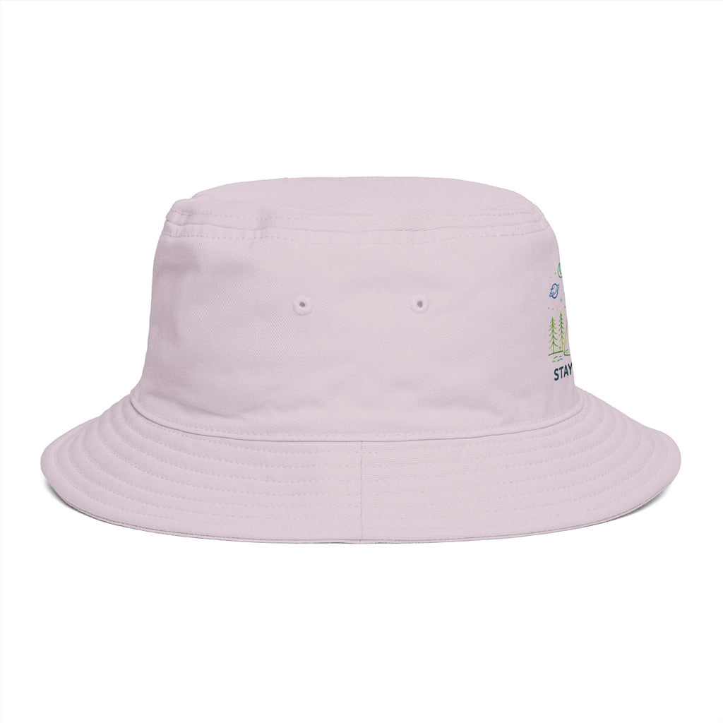 Stay Weird UFO Bigfoot Abduction Bucket Hat