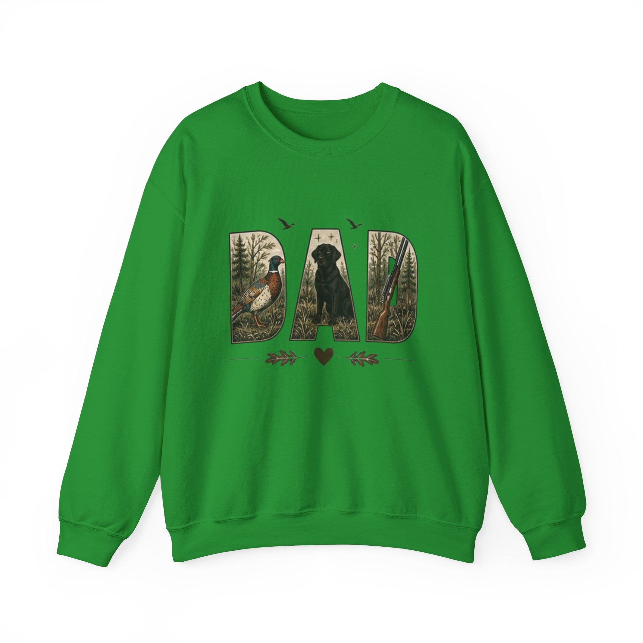 Dad Woodland Hunting Crewneck Sweatshirt | Fathers Day Gift