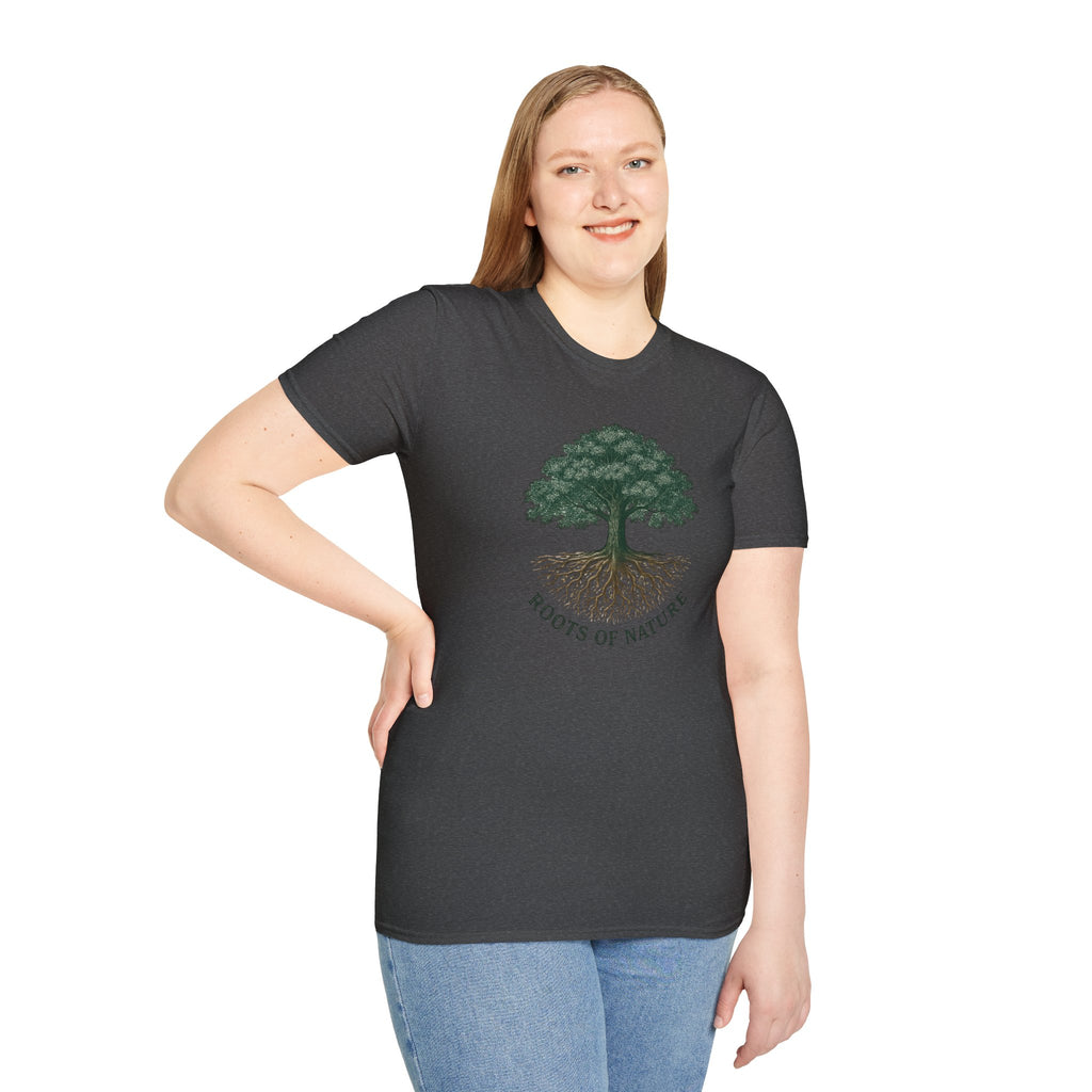Tree with Exposed Roots T-Shirt | Nature Roots Graphic Tee
