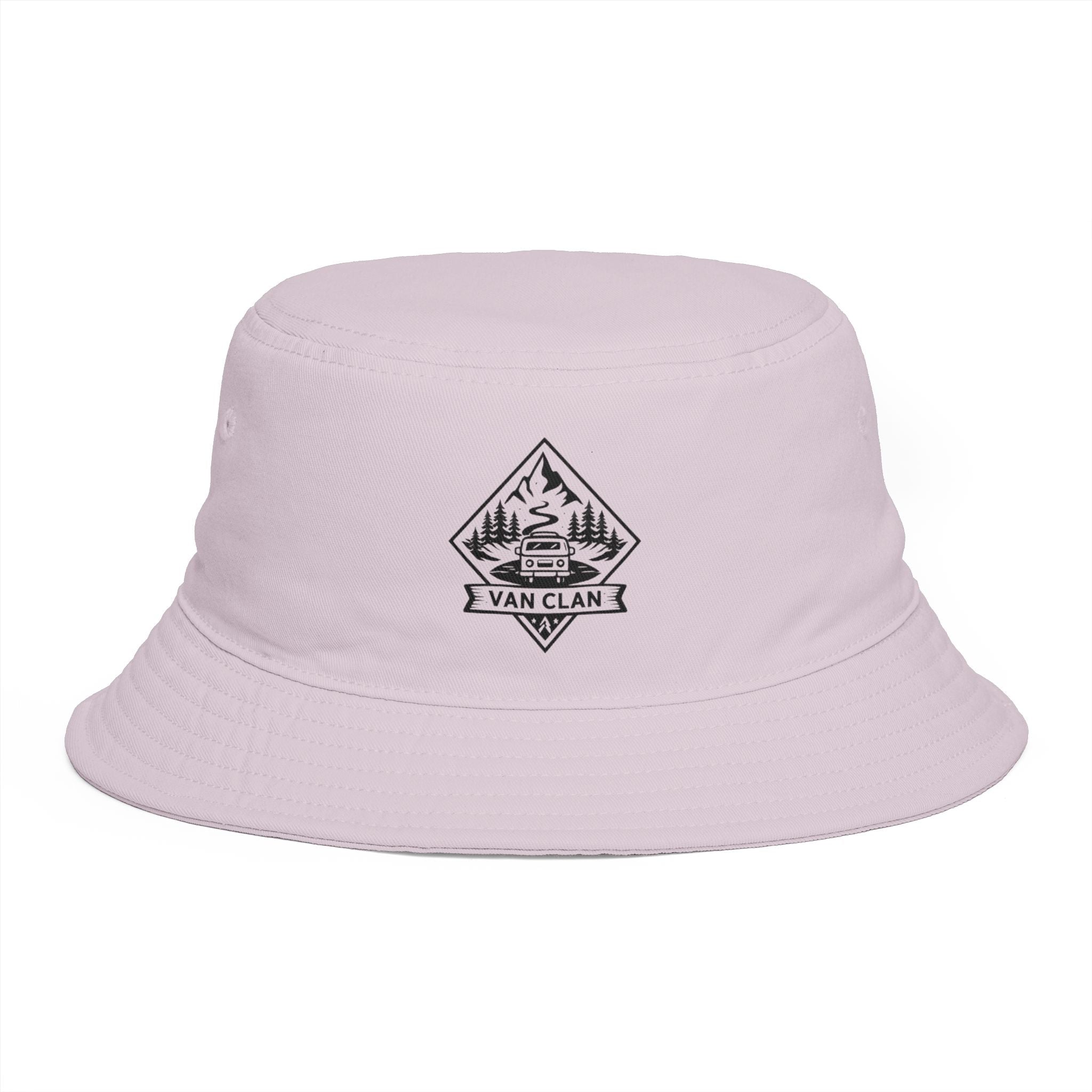 Adventure Camp Brown Bucket Hat | Van Clan Outdoors Patch