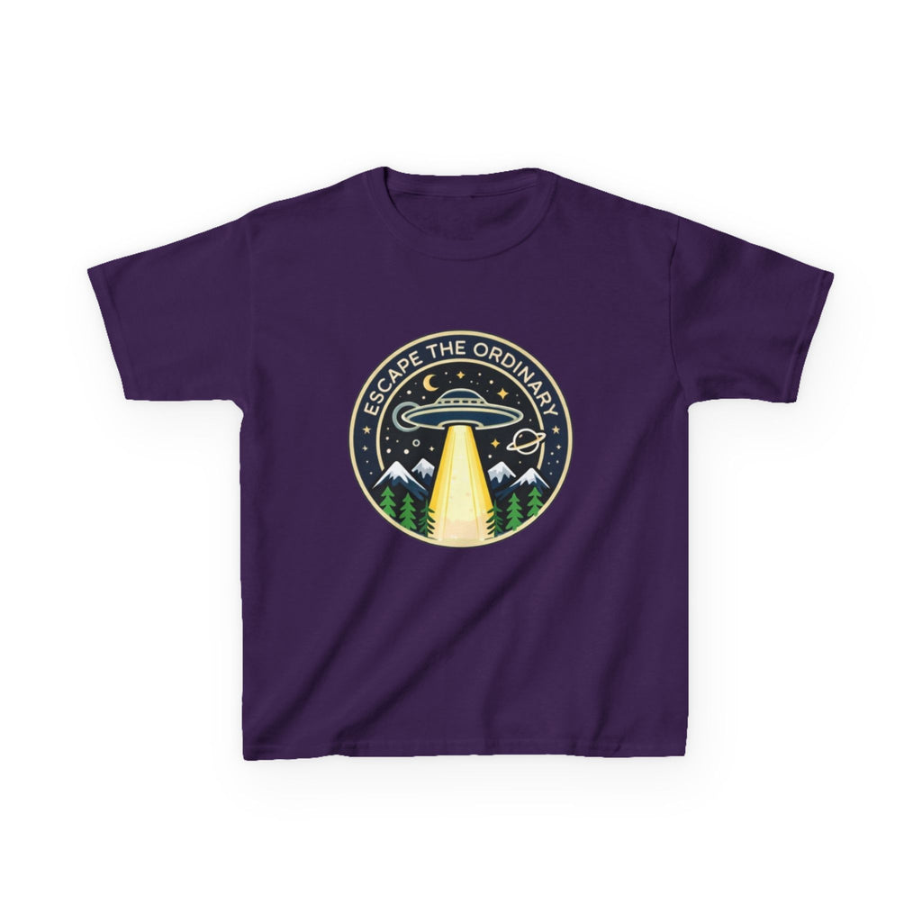 Kids T-Shirt | Escape the Ordinary UFO Adventure Graphic