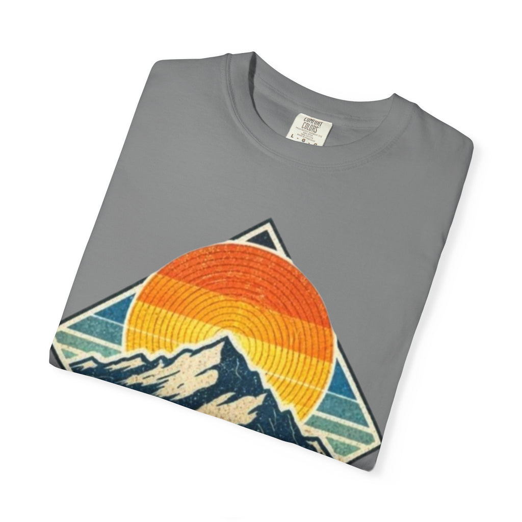Mountain Sunset T-Shirt | Vintage Outdoor Graphic Tee
