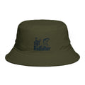Bucket Hat | The Rodfather Vintage Fishing Logo Bucket Hat