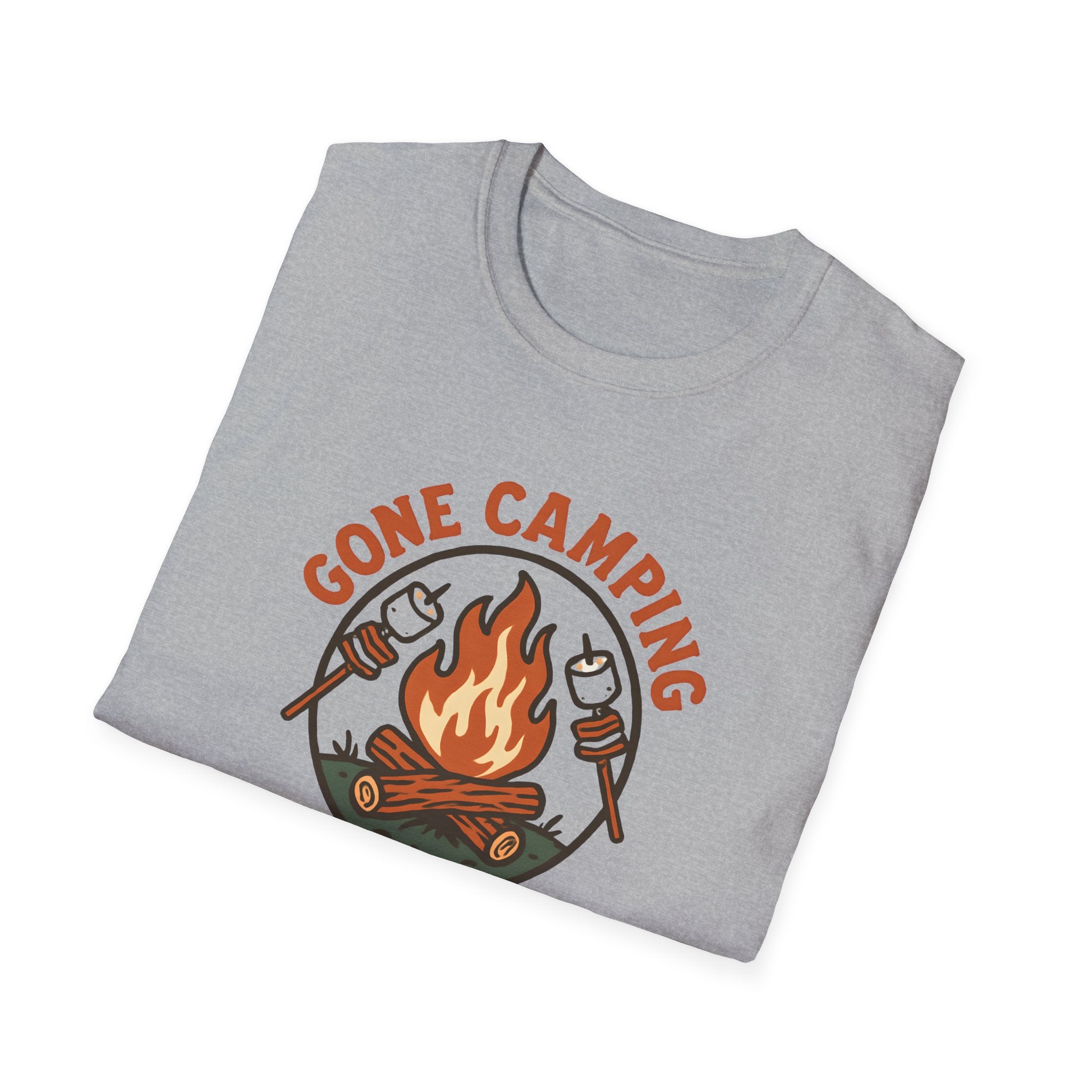 Gone Camping Campfire T-Shirt