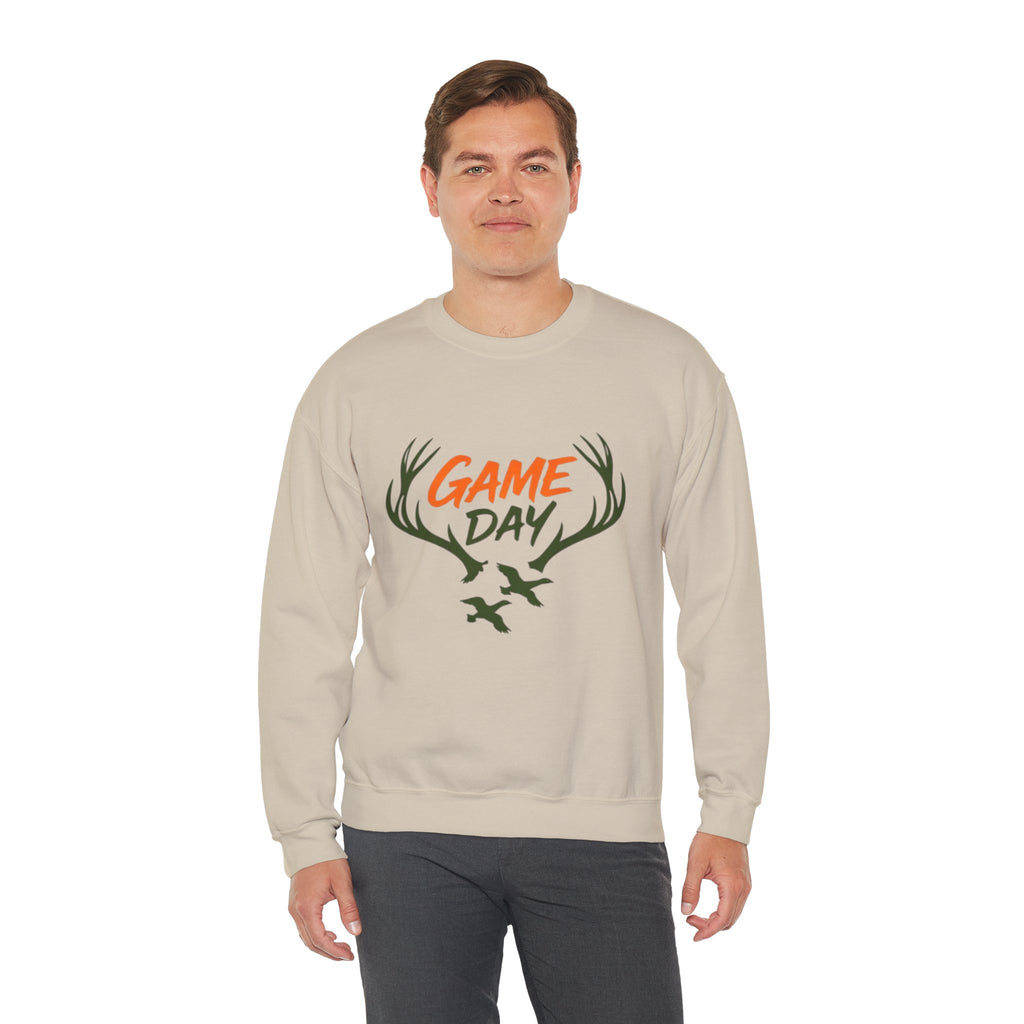 Game Day Sweatshirt | Hunting Bucks & Ducks Crewneck