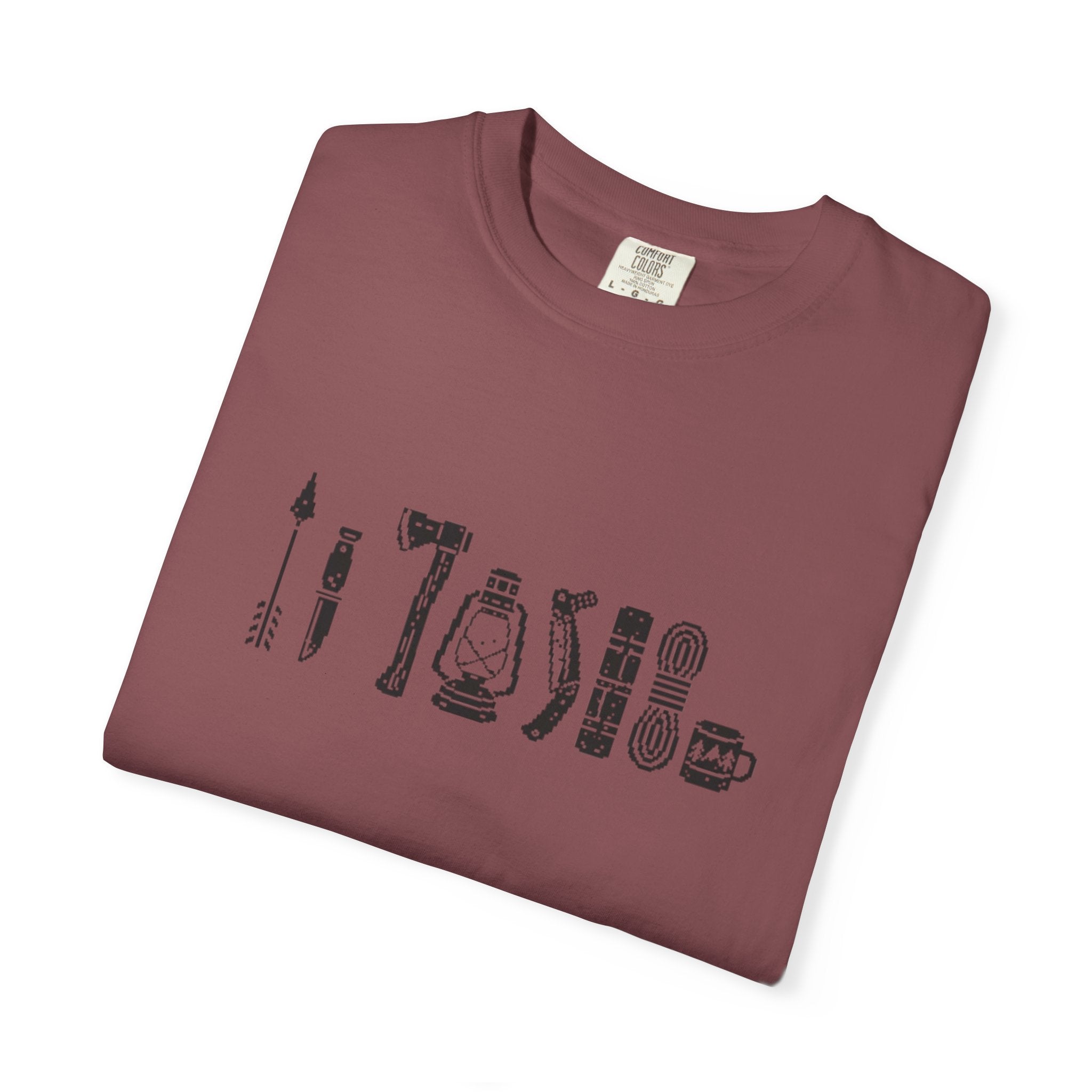 Outdoorsman Camp Tools T-Shirt | Gift for Dad