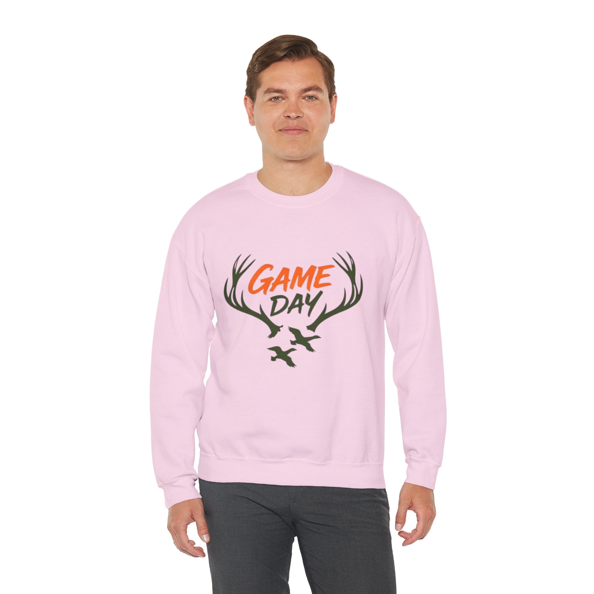Game Day Sweatshirt | Hunting Bucks & Ducks Crewneck