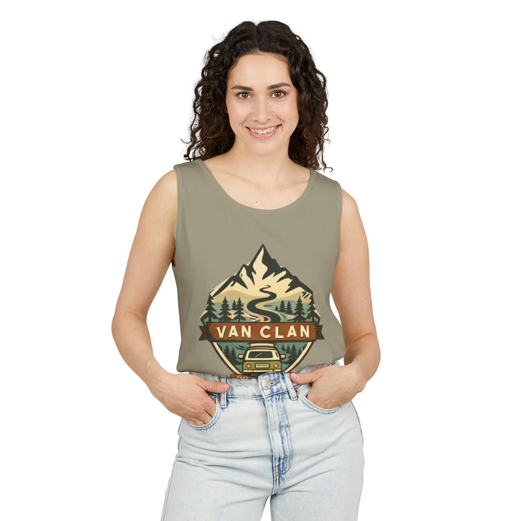 Van Clan Go Explore Tank Top | Adventure Van life Graphic Tank