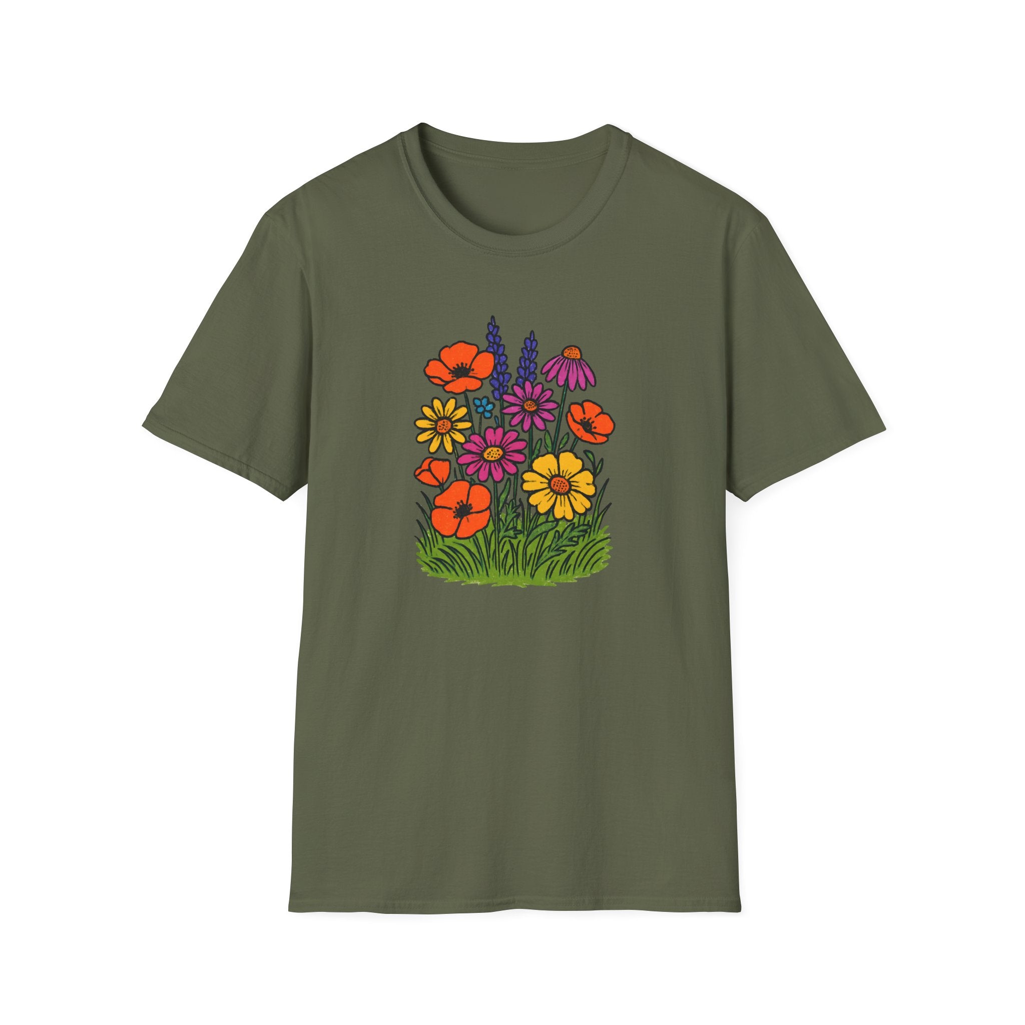 Colorful Flower Bouquet T-Shirt