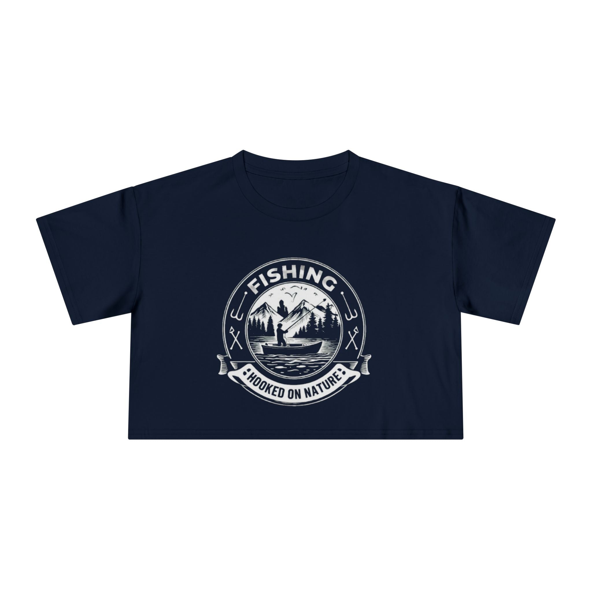 Fishing Crop Tee | Hooked on Nature Womens Outdoor Graphic Top