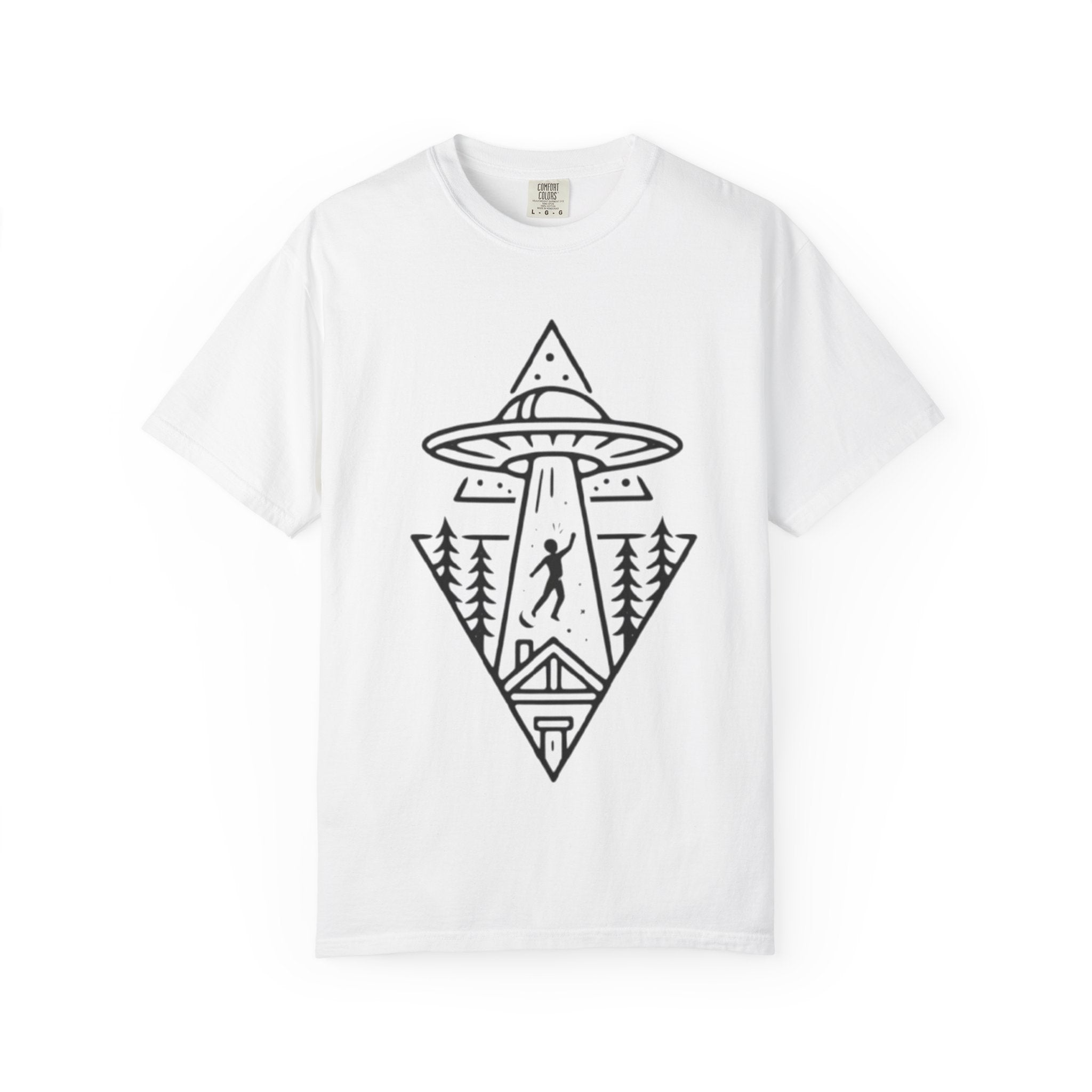 Alien Abduction Graphic T-Shirt