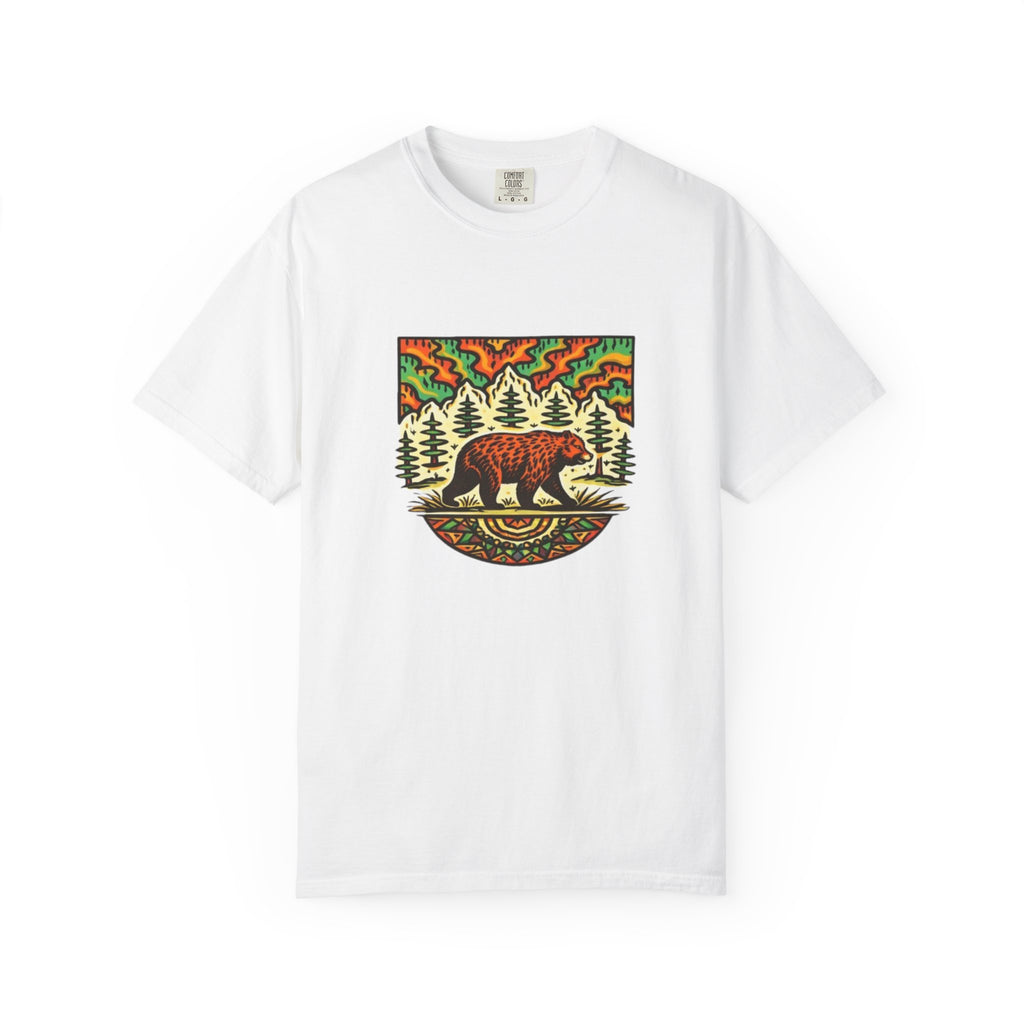 Bear Forest Graphic T-Shirt | Retro Nature Wilderness Tee