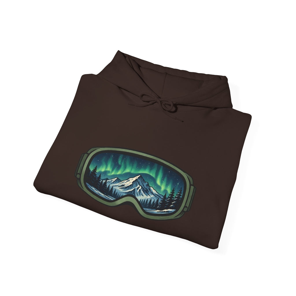 Northern Lights Ski Goggle Hoodie