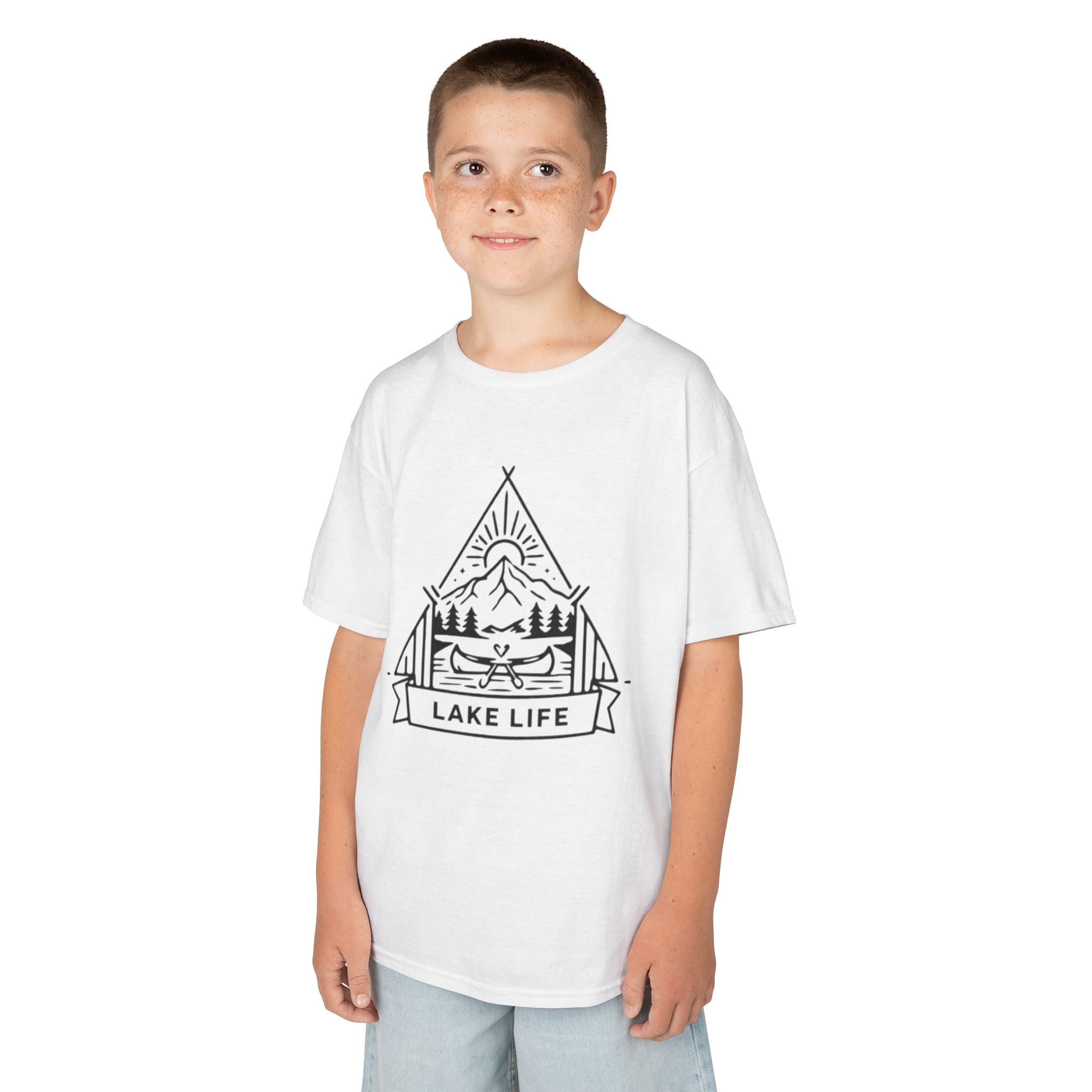 Kids Tee | Lake Life Outdoor Adventure Graphic