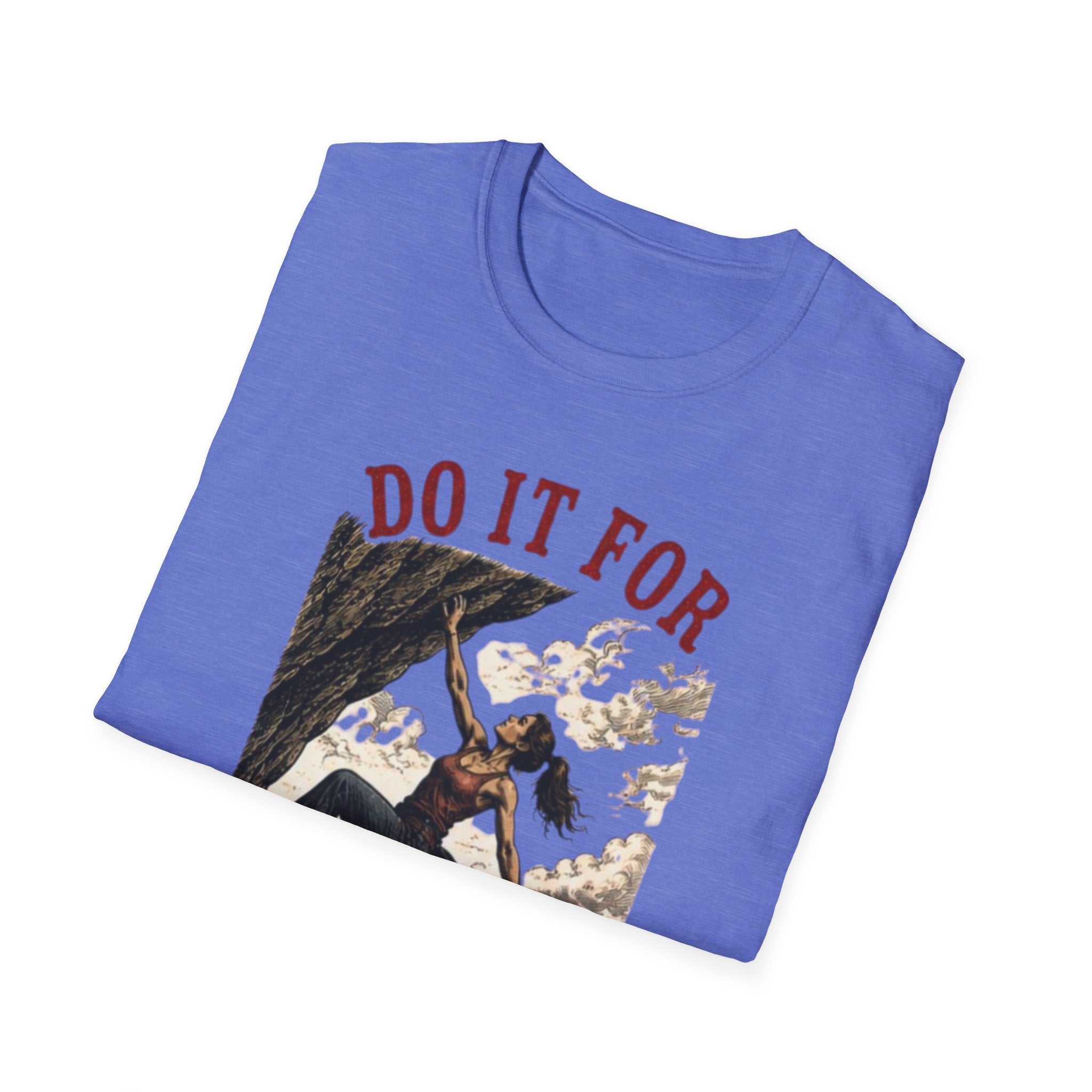 Do It For The Plot Graphic T-Shirt | Adventure Climber Vintage Design