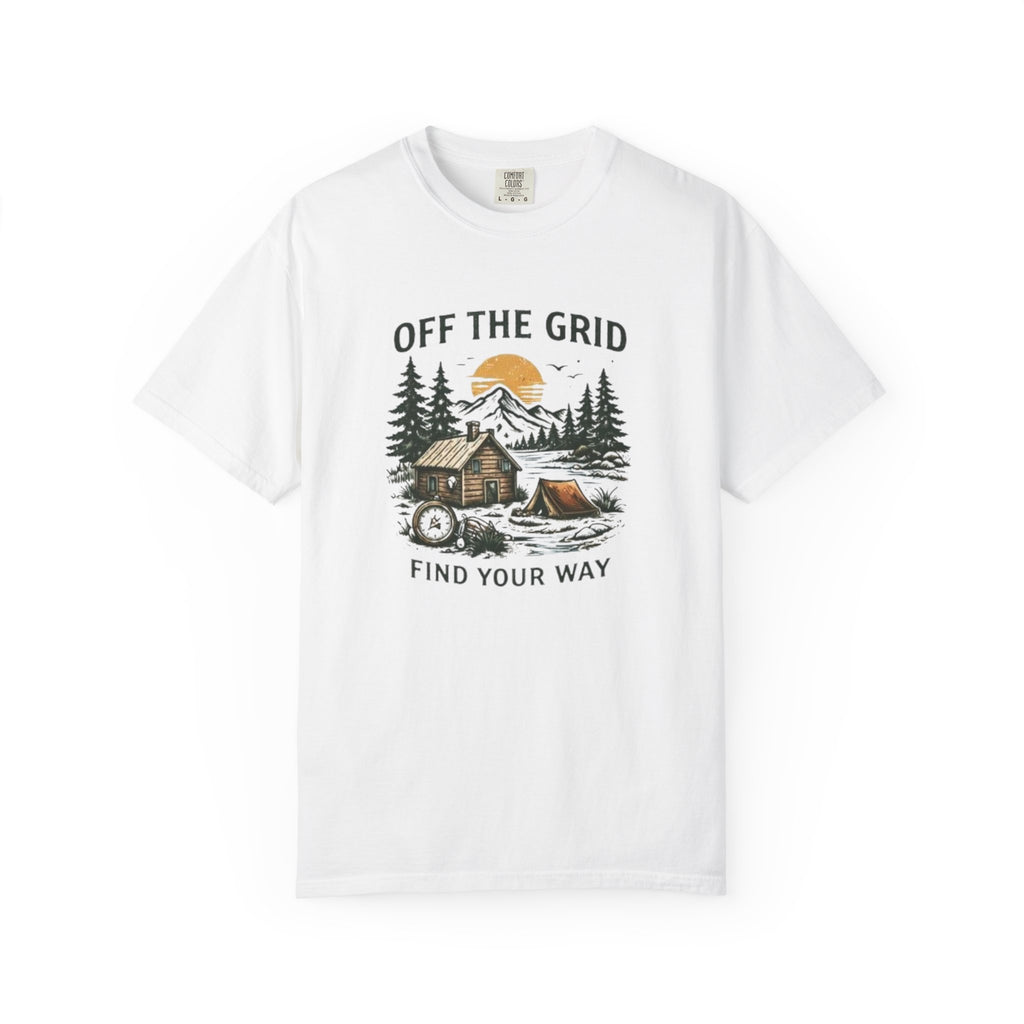 Off The Grid | Find Your Way Camping T-Shirt