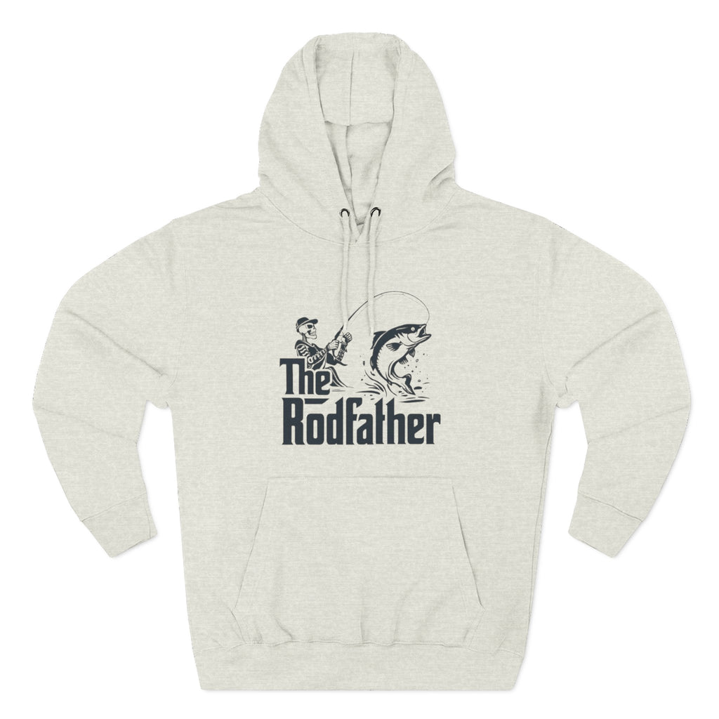 The Rodfather Hoodie | Fishing Graphic Pullover for Anglers
