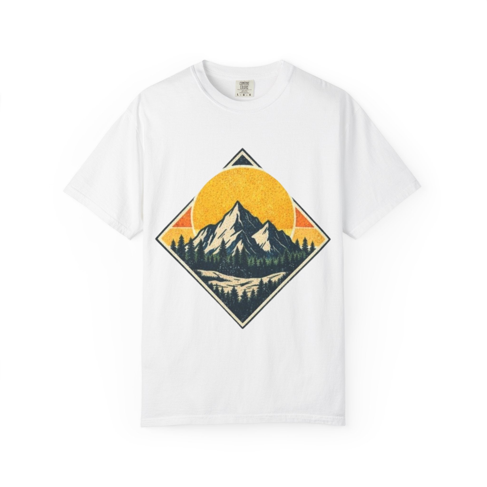 Mountain Sunset T-Shirt | Retro Outdoor Graphic Tee