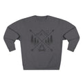 Outdoor Adventure Sweatshirt | Mountain, Trees & Campfire Graphic Crewneck