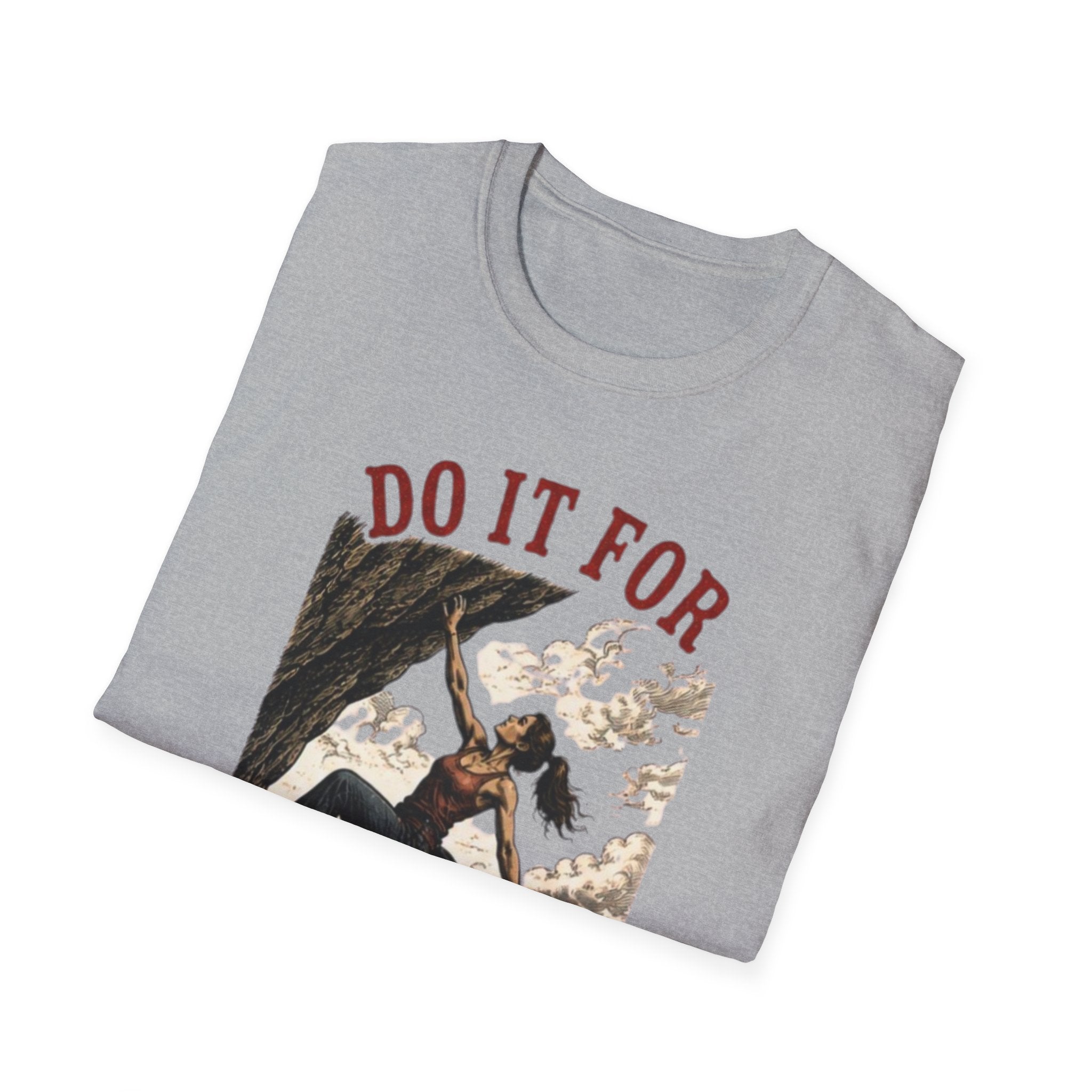 Do It For The Plot Graphic T-Shirt | Adventure Climber Vintage Design
