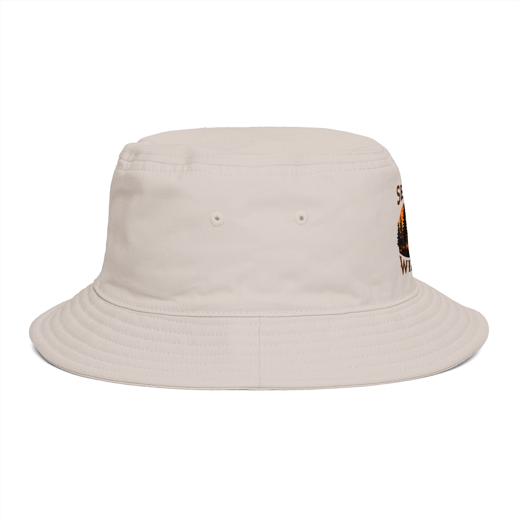 Outdoor Deer Sunset Bucket Hat | Wildlife Hunting Lover Hat
