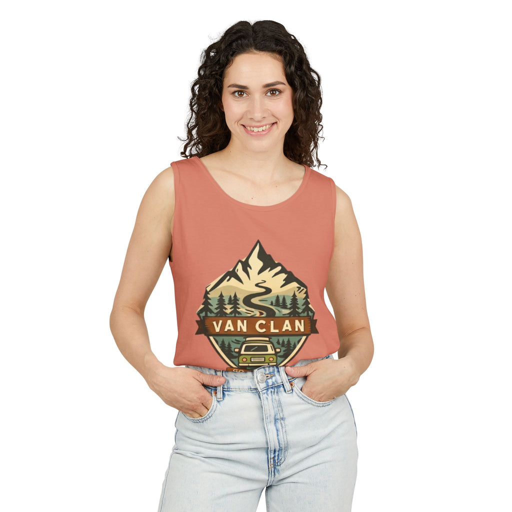 Van Clan Go Explore Tank Top | Adventure Van life Graphic Tank
