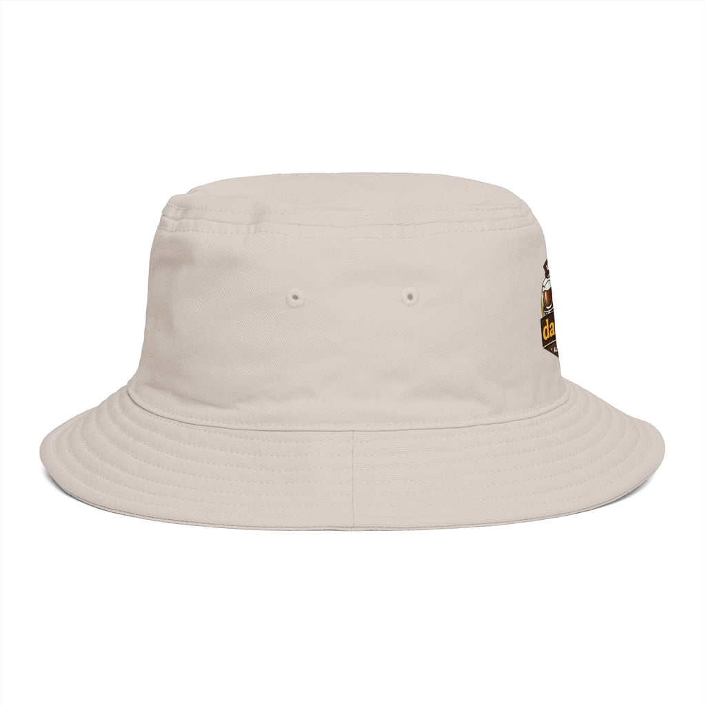 Dad Juice Bucket Hat | "Worlds Finest" Beer Graphic Casual Dad Cap