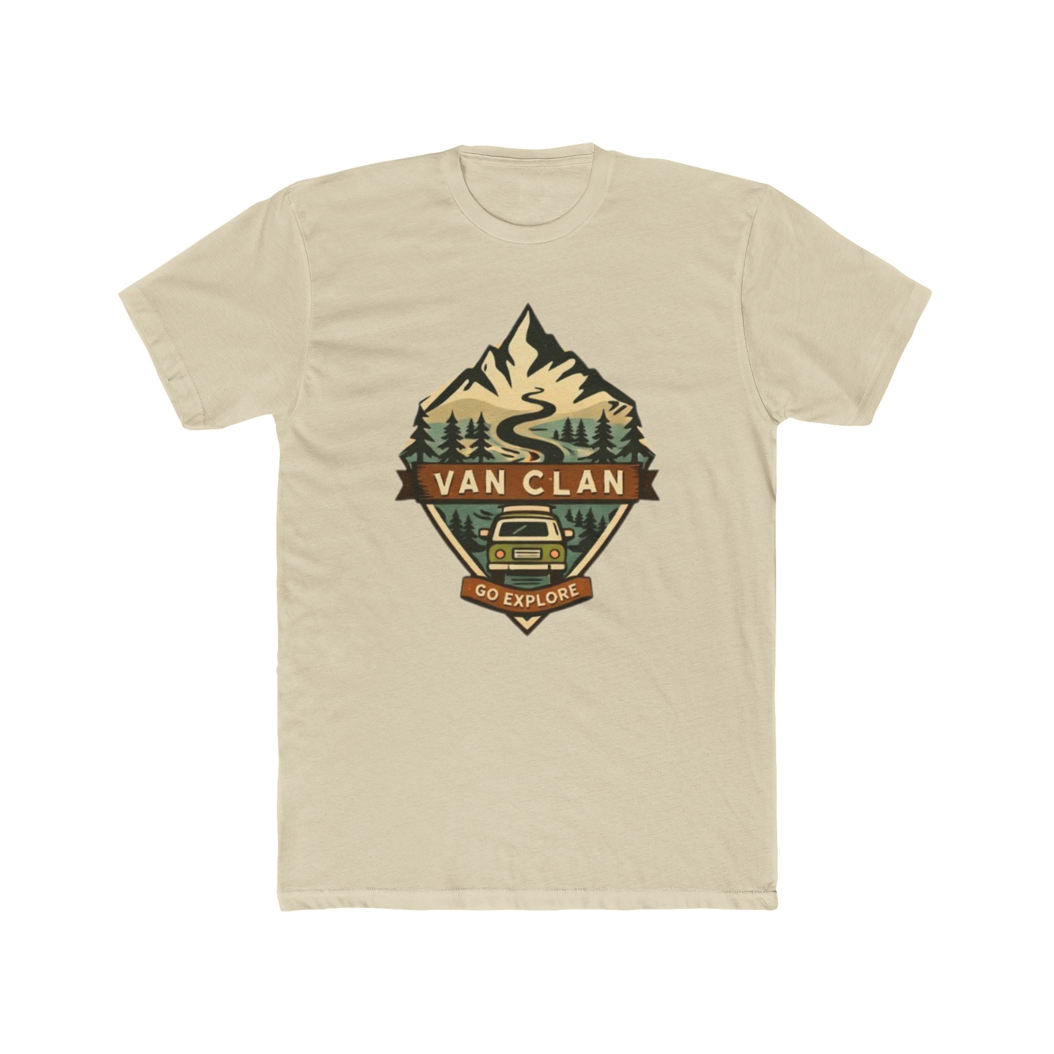 Van Clan Adventure T‑Shirt | Go Explore Vintage Camper Tee