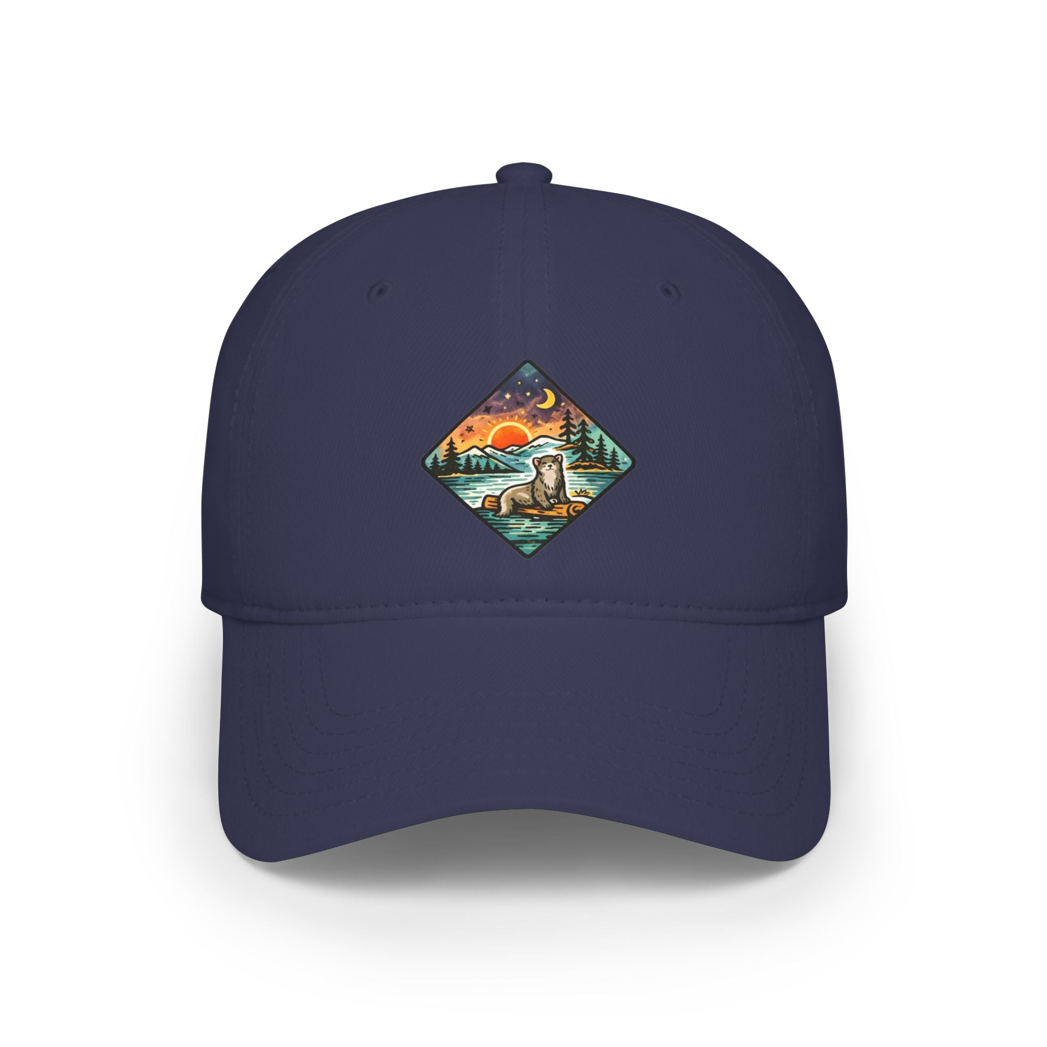Otter Galaxy Sunset Baseball Cap