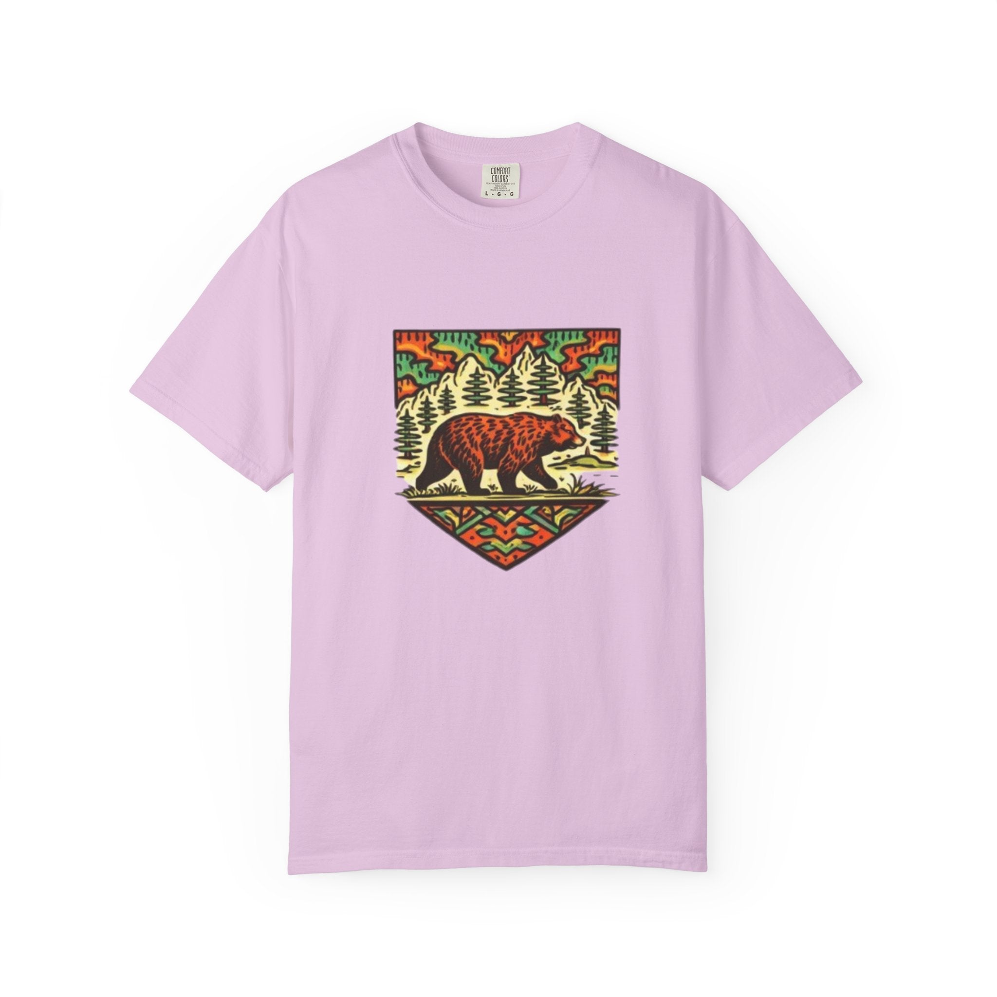 Bear Crest T-Shirt | Vintage Forest Adventure Graphic