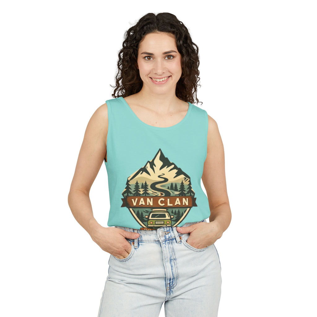 Van Clan Go Explore Tank Top | Adventure Van life Graphic Tank