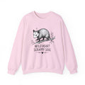 Opossum Wild Heart Scrappy Soul Crewneck Sweatshirt