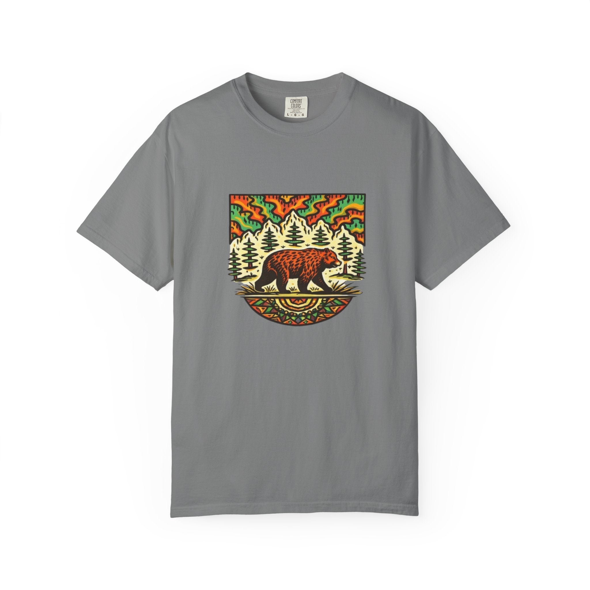 Bear Forest Graphic T-Shirt | Retro Nature Wilderness Tee
