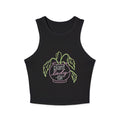 Plant Lady-ish Crop Tank Top | Cute Gardening Graphic Racerback for Women
