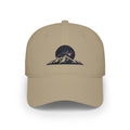Mountain Night Sky Baseball Cap | Embroidered Starry Moon Peak Hat
