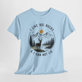 Nature Deer T-Shirt | "I Like Big Bucks & I Can Not Lie" Outdoor Hunting Tee