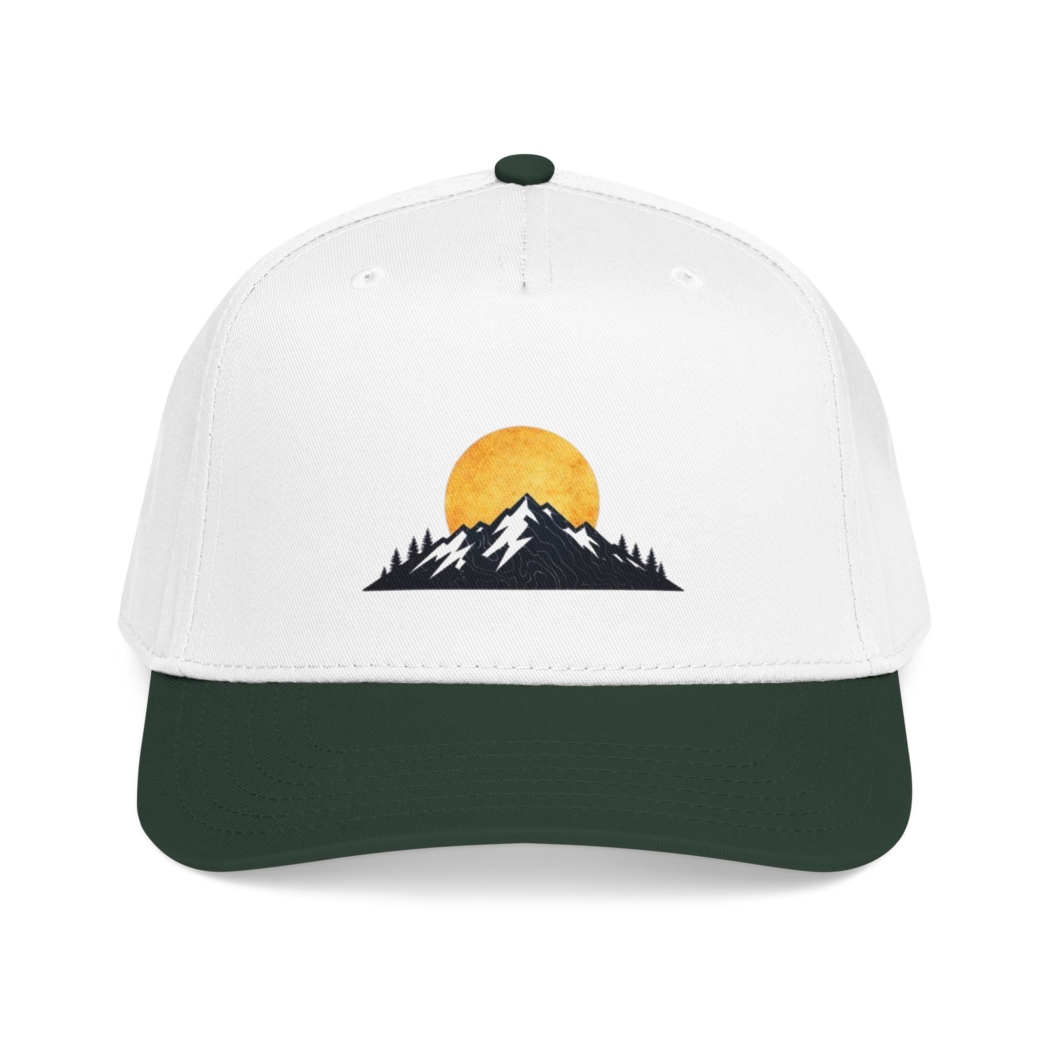 Mountain Landscape Baseball Cap | Rustic Outdoor Hiking Ball Cap