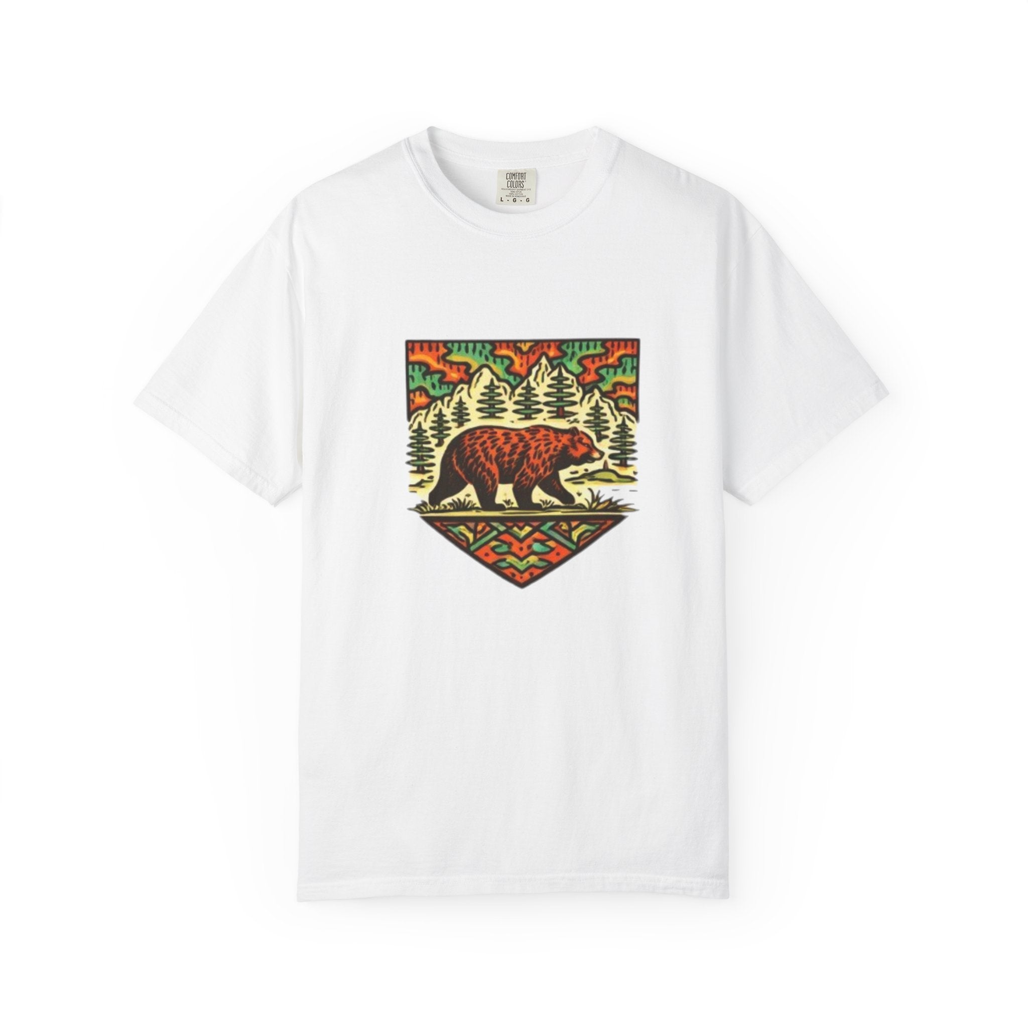 Bear Crest T-Shirt | Vintage Forest Adventure Graphic