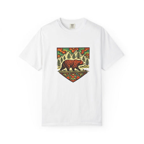 Bear Crest T-Shirt | Vintage Forest Adventure Graphic