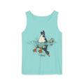 Duck Diving Tank Top | Funny Duck Butt Illustration Summer Tank