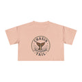 Crop Tee | "Chasin Tail" Fish Tail Graphic Top for Fishing Lovers