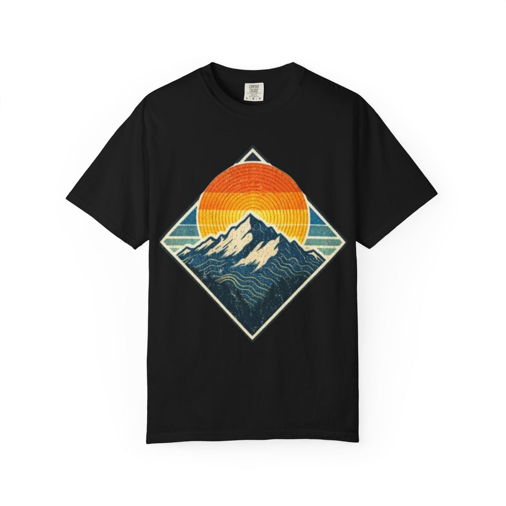 Mountain Sunset T-Shirt | Vintage Outdoor Graphic Tee