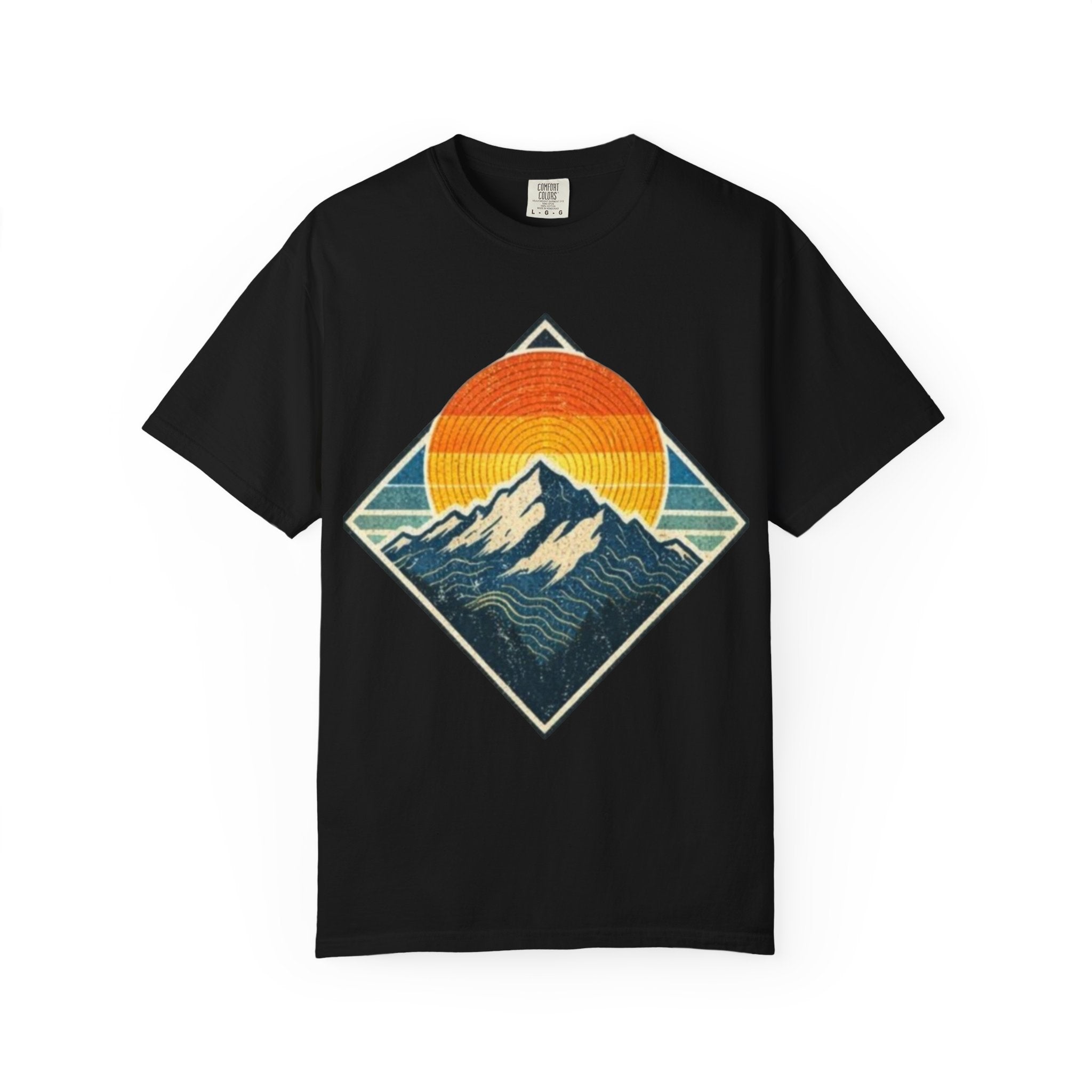 Mountain Sunset T-Shirt | Vintage Outdoor Graphic Tee