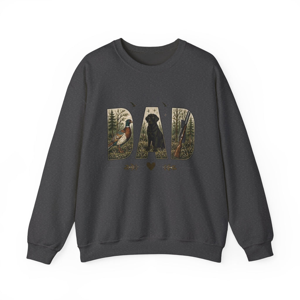Dad Woodland Hunting Crewneck Sweatshirt | Fathers Day Gift