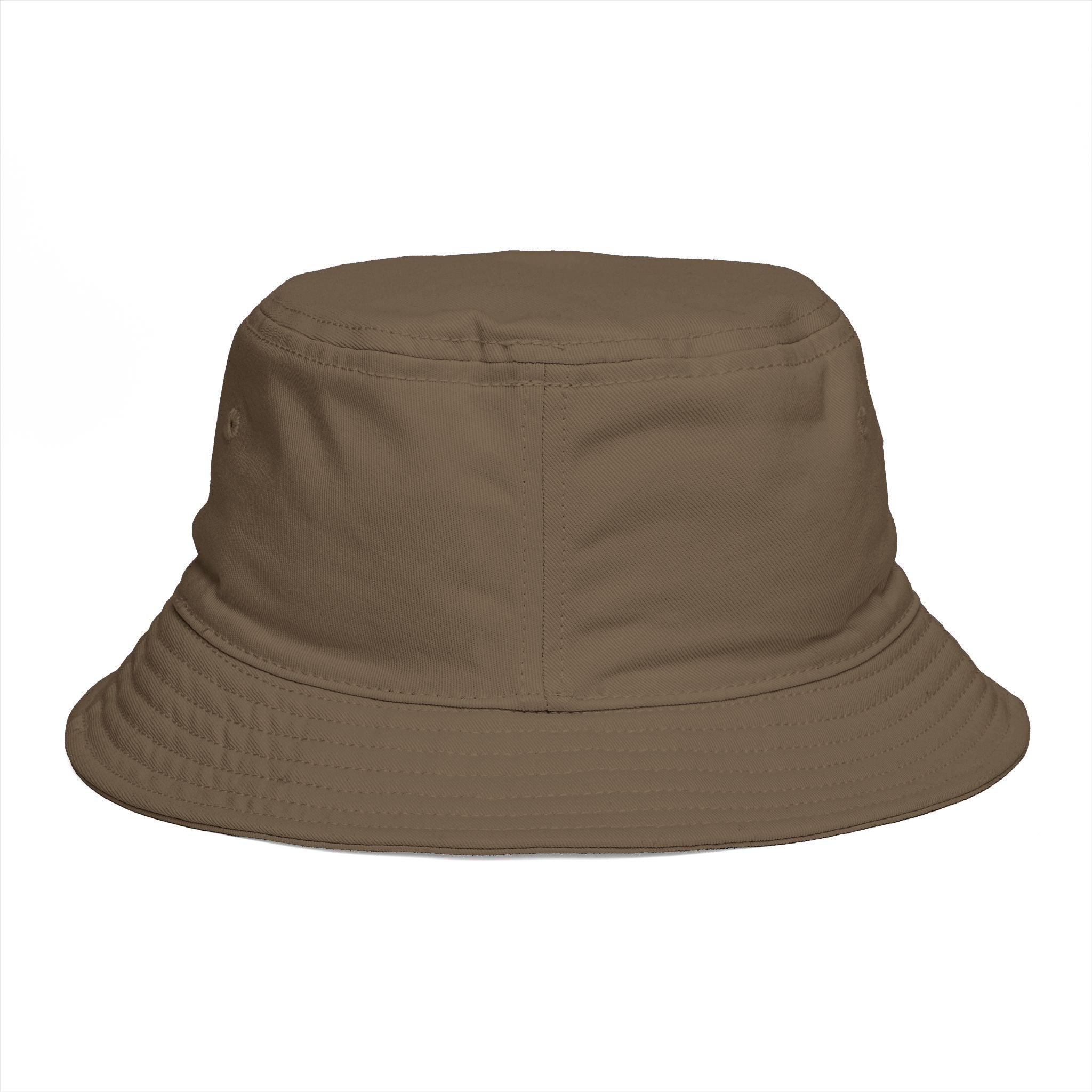 Mountain Sunset Bucket Hat | Retro Outdoor Hiking Patch