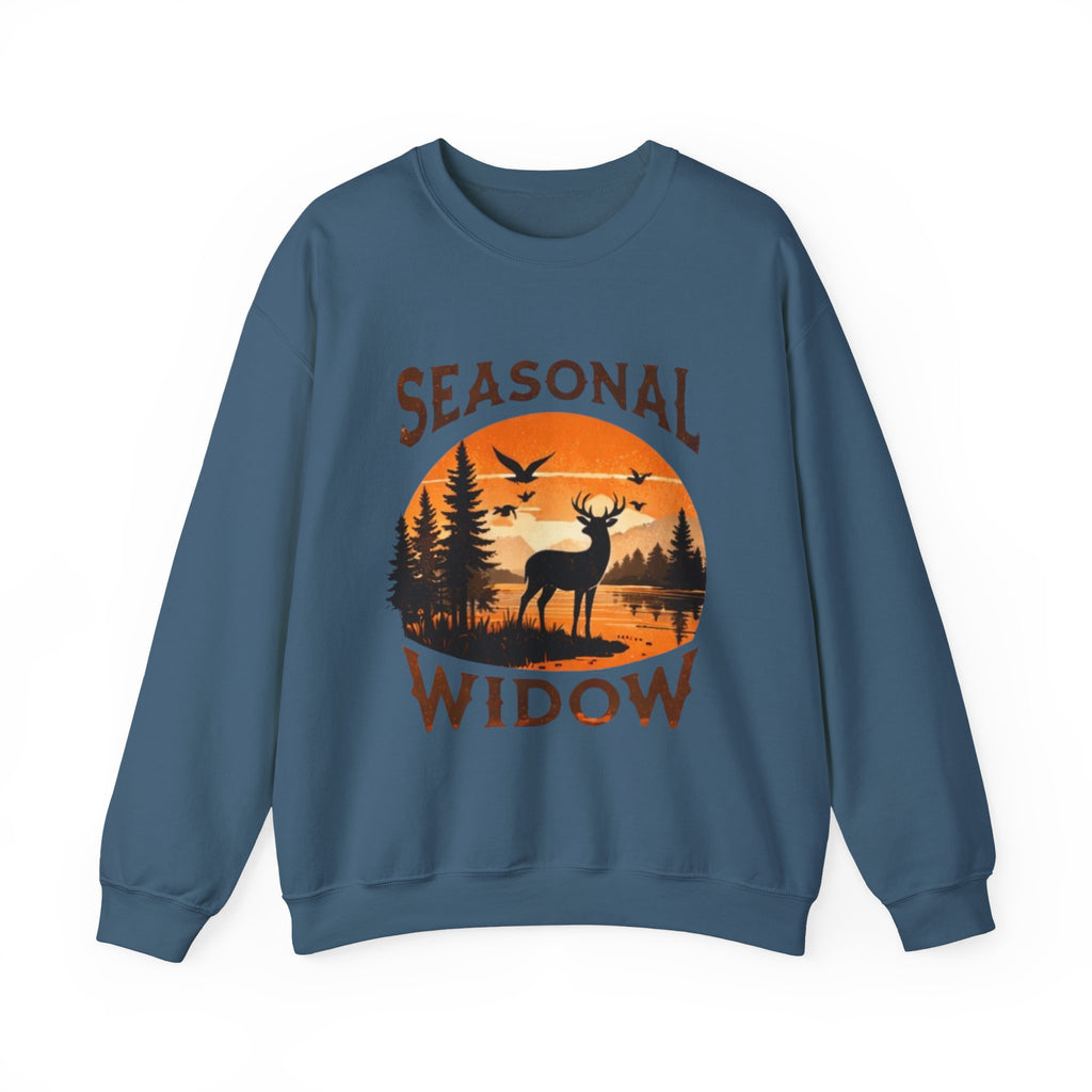 Sweatshirt | "Seasonal Widow" Deer Sunset Crewneck