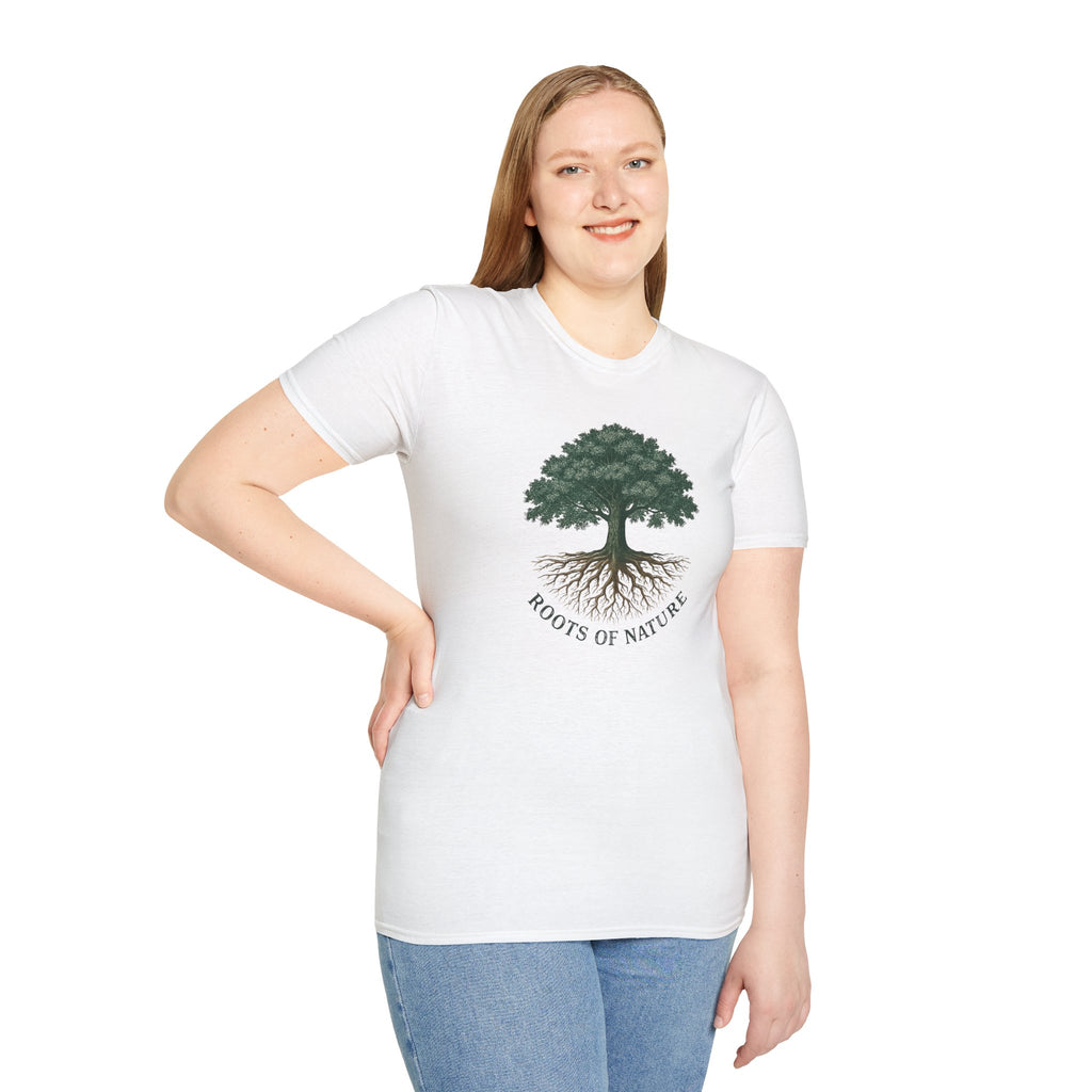 Tree with Exposed Roots T-Shirt | Nature Roots Graphic Tee